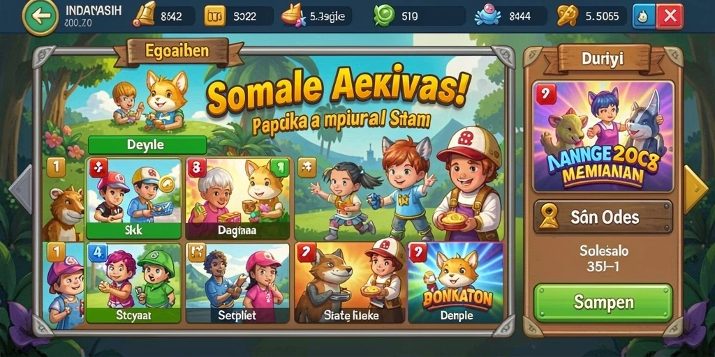 Tampilan antarmuka yang menarik dan mudah digunakan.