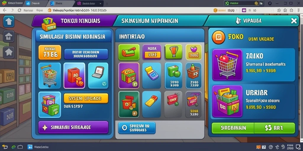 Tampilan karakter heroik yang memikat.