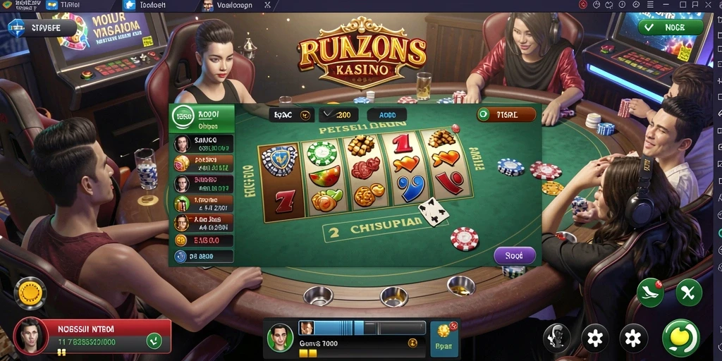 Screenshot menampilkan karakter utama dalam aksi.