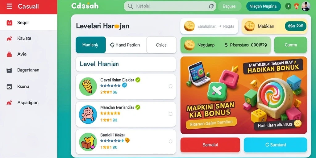Tampilan antarmuka yang bersih dan mudah digunakan.
