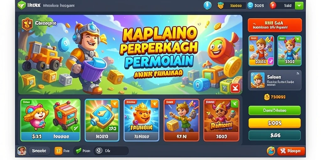Tampilan utama GACORX yang menarik dan interaktif.