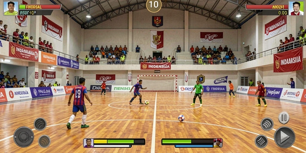 Tampilan awal permainan yang memikat.