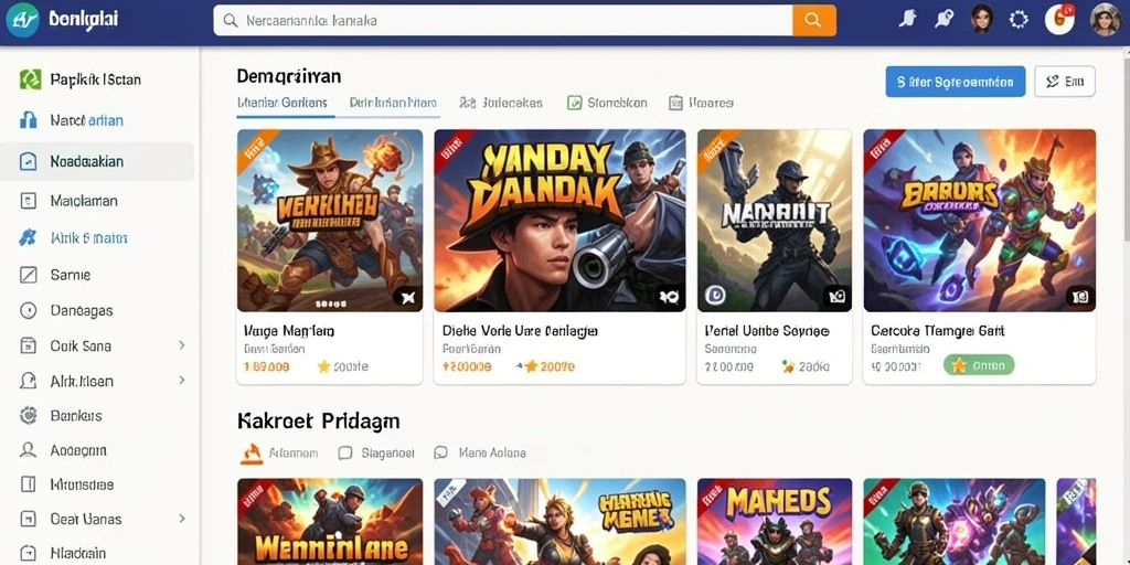 Tampilan antarmuka yang user-friendly.