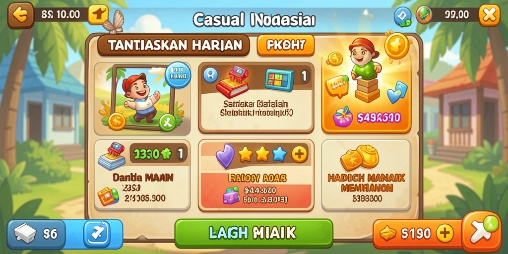 Tampilan antarmuka utama KAISAR888 yang menarik.