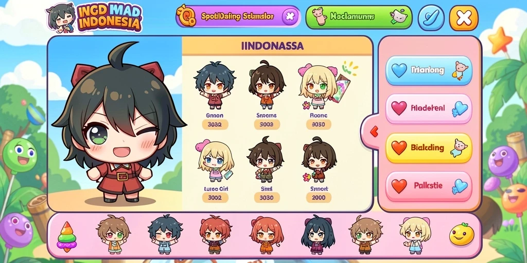 Tampilan menu utama KELINCI777 yang menarik.