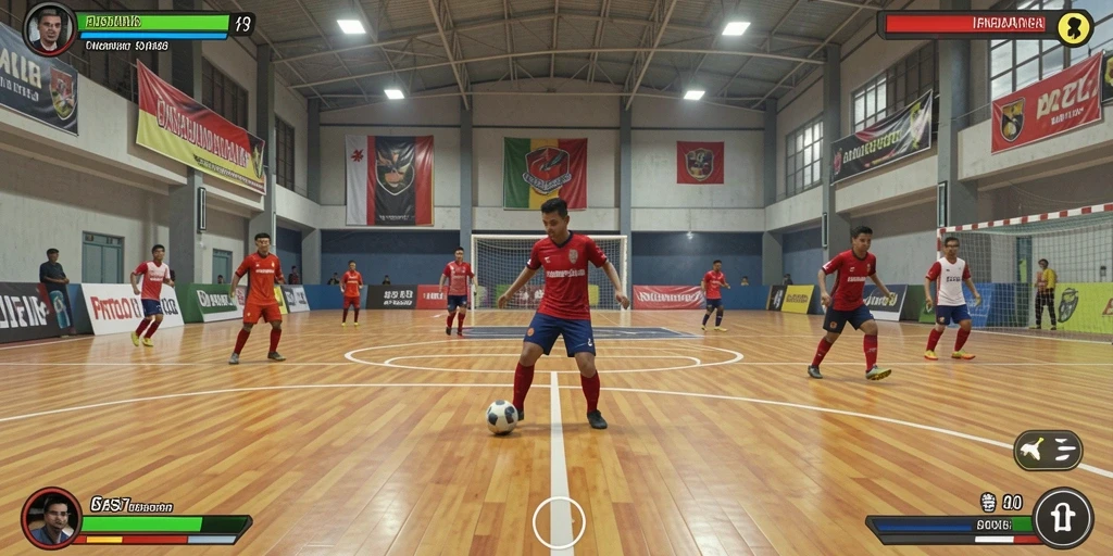 Tampilan karakter yang menarik dan detail.