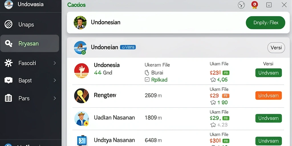 Tampilan antarmuka yang menarik dan mudah digunakan.