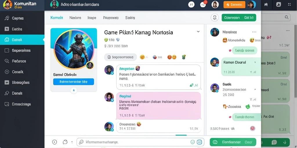 Tampilan antarmuka pengguna yang ramah.
