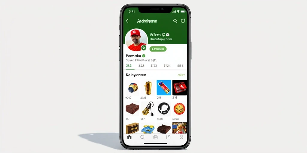 Screenshot menunjukkan tampilan utama yang menarik.