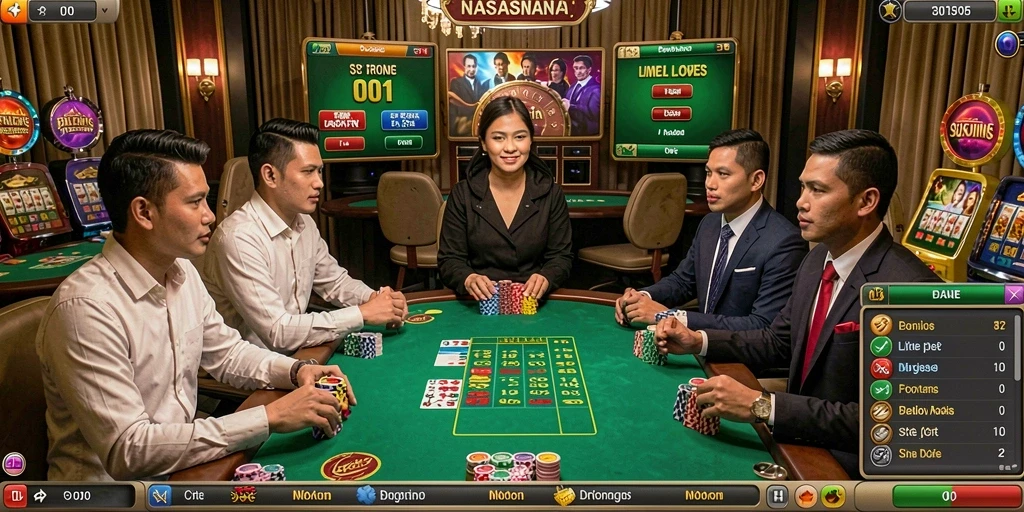 Tampilan karakter utama dalam V87 yang menawan.