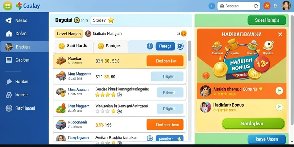 Tampilan antarmuka yang intuitif dan mudah digunakan.
